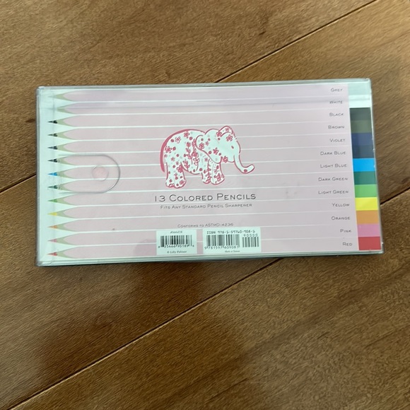 BNWT Lilly Pulitzer notecards and colored pencils rare and HTF - Picture 13 of 13